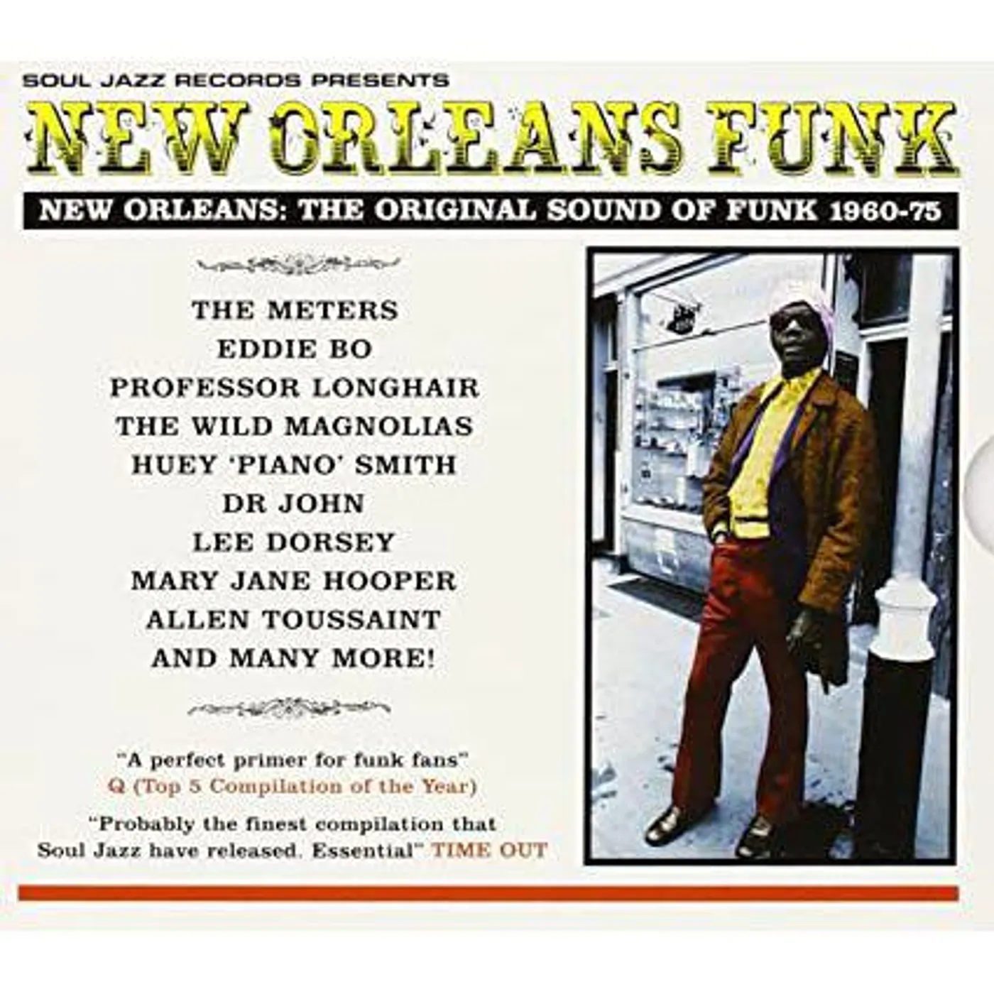Soul Jazz Records Presents New orleans funk CD