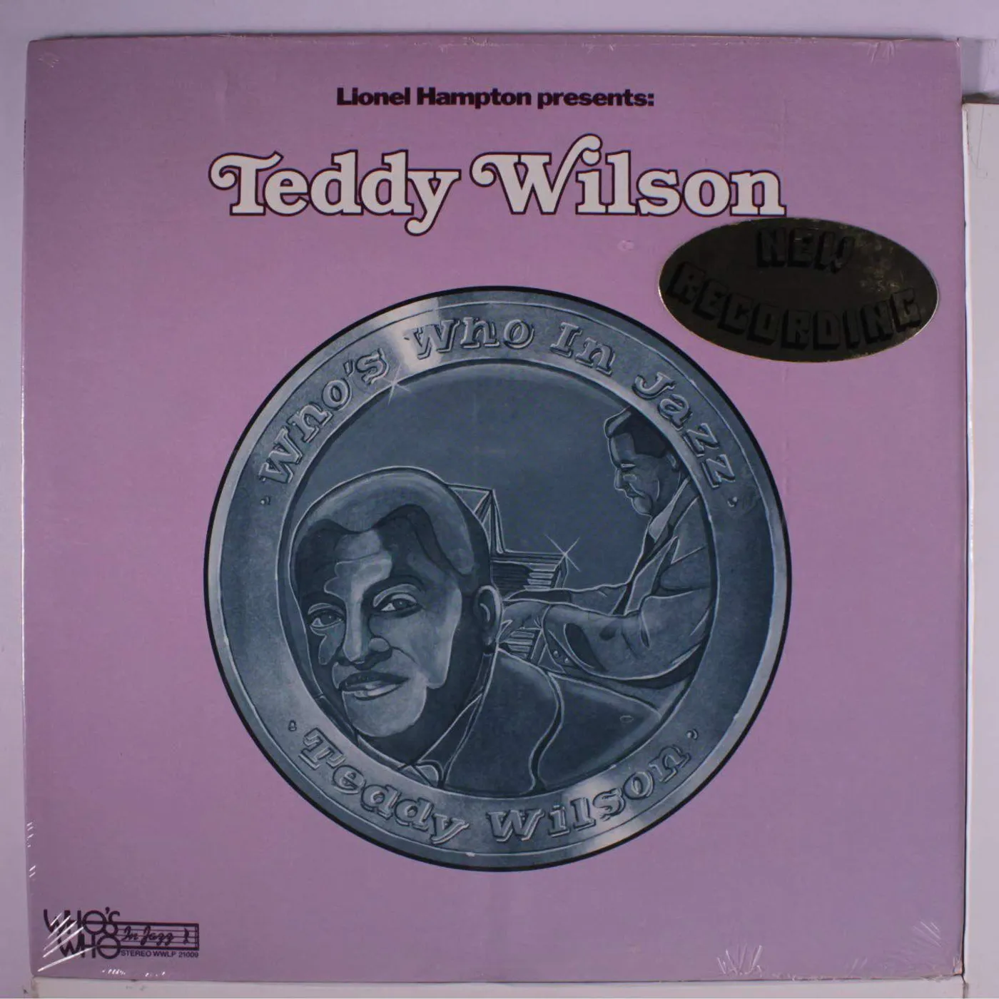 LIONEL HAMPTON PRESENTS TEDDY WILSON CD