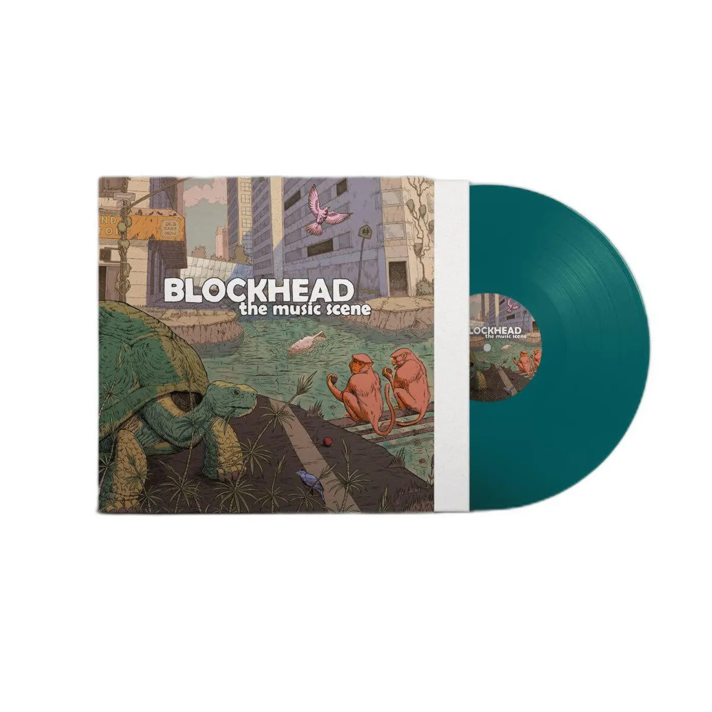 Blockhead The Music Scene (Opaque Teal) Vinyl Record