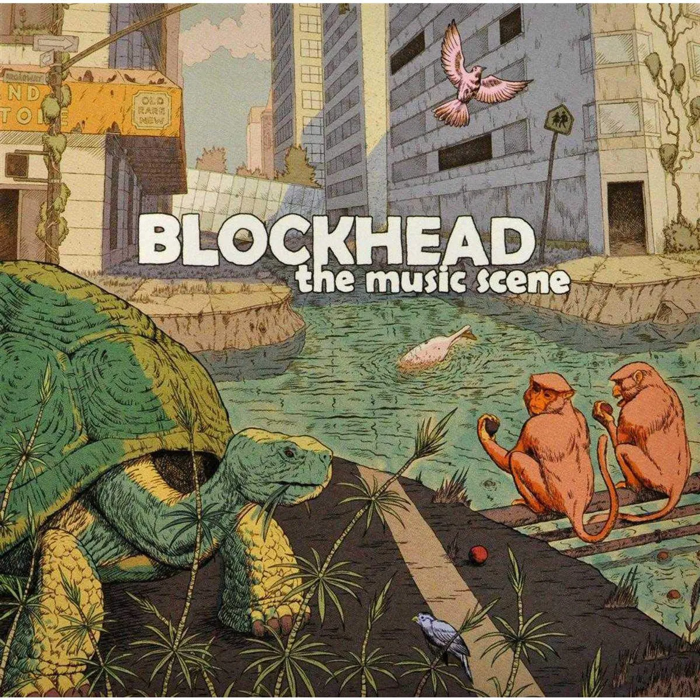 Blockhead The Music Scene (Opaque Teal) Vinyl Record