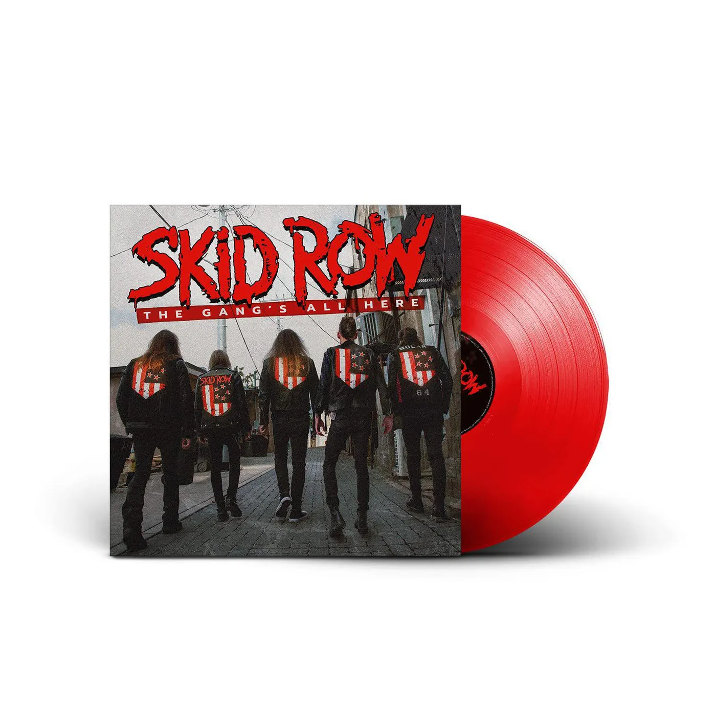 Skid Row The Gang's All Here (Limited Red Lp) Vinyl Record