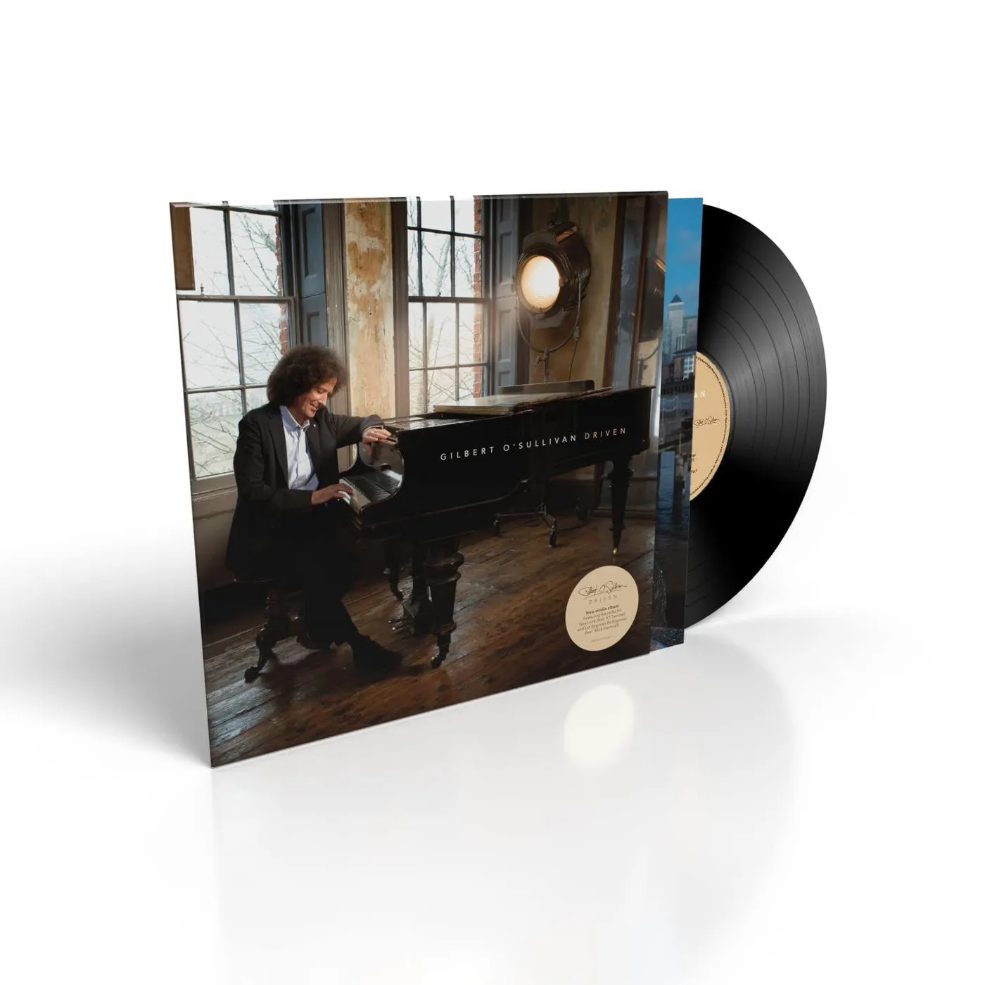 Gilbert O'Sullivan Driven Vinyl Record