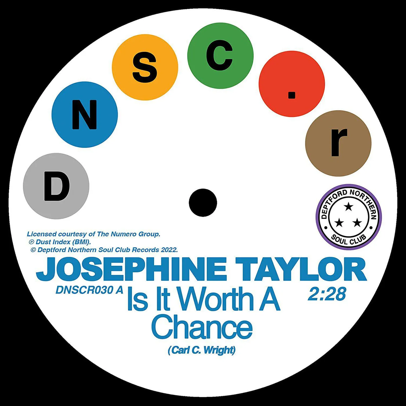 Josephine Taylor Is It Worth A Chance/Satisfied Vinyl Record