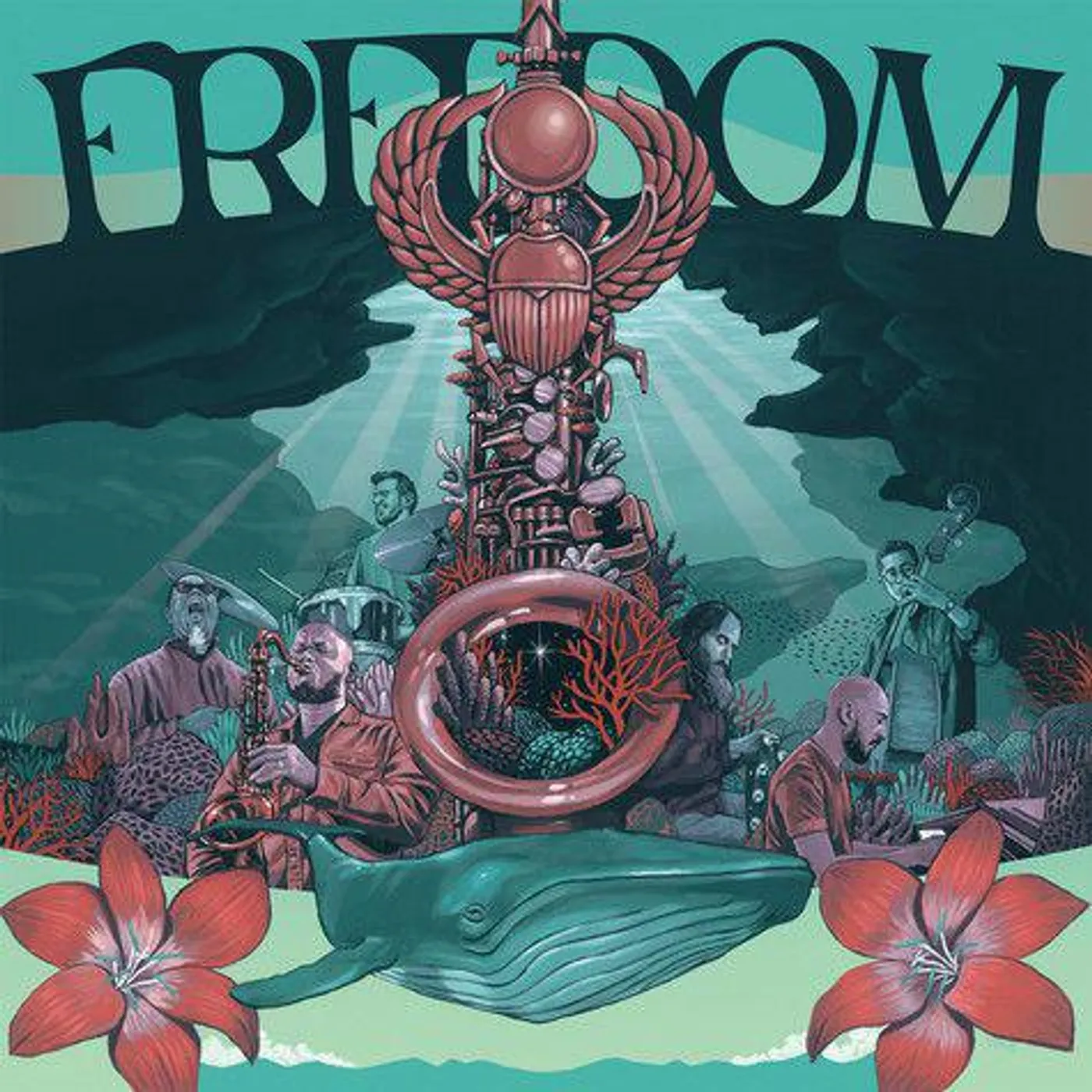 Mark de Clive-Lowe Freedom Celebrating The Music Of Pharaoh vinyl record