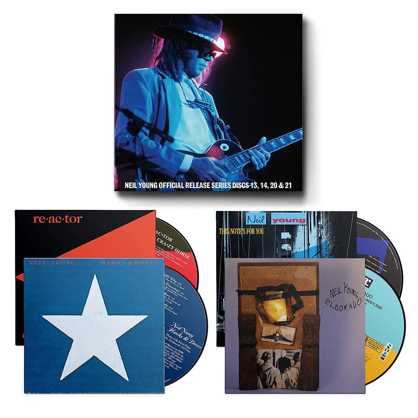 Neil Young Official Release Series Discs 13 14 20 21 Vinyl Record