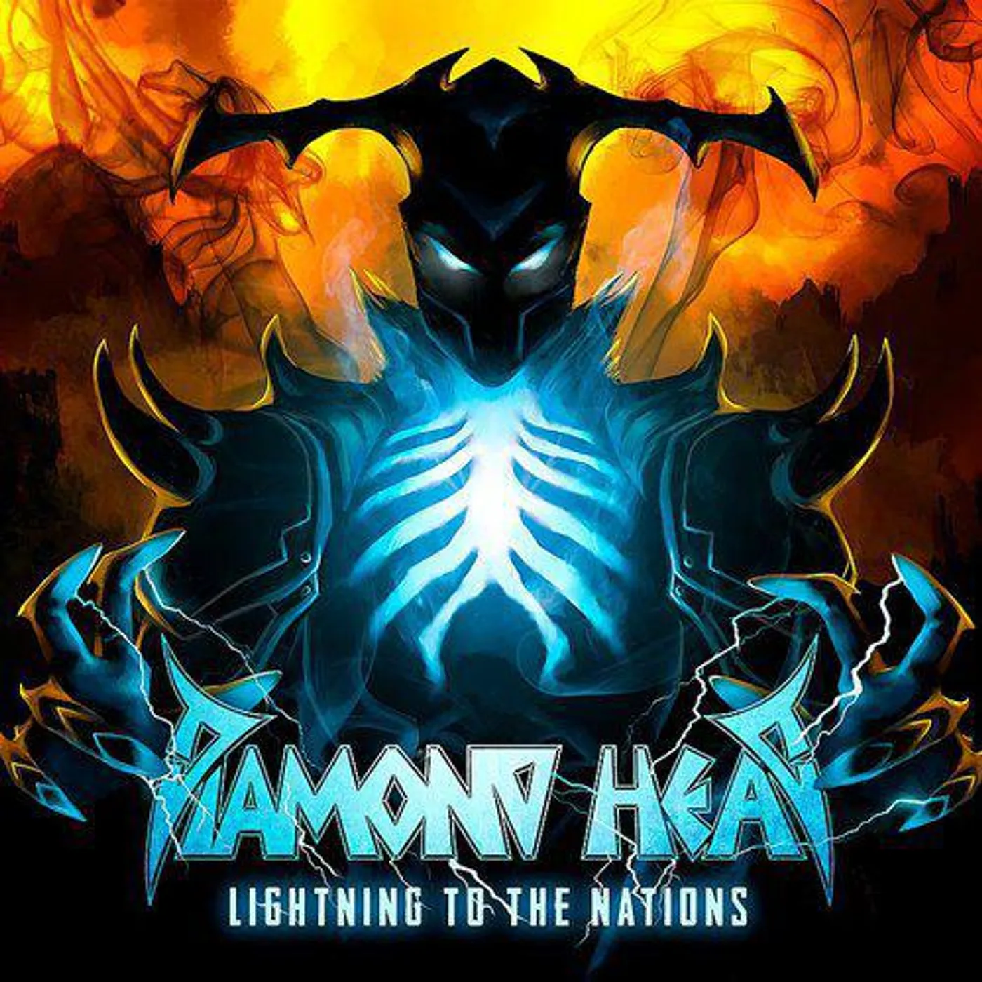 Diamond Head LIGHTNING TO THE NATIONS (THE WHITE A) Vinyl Record