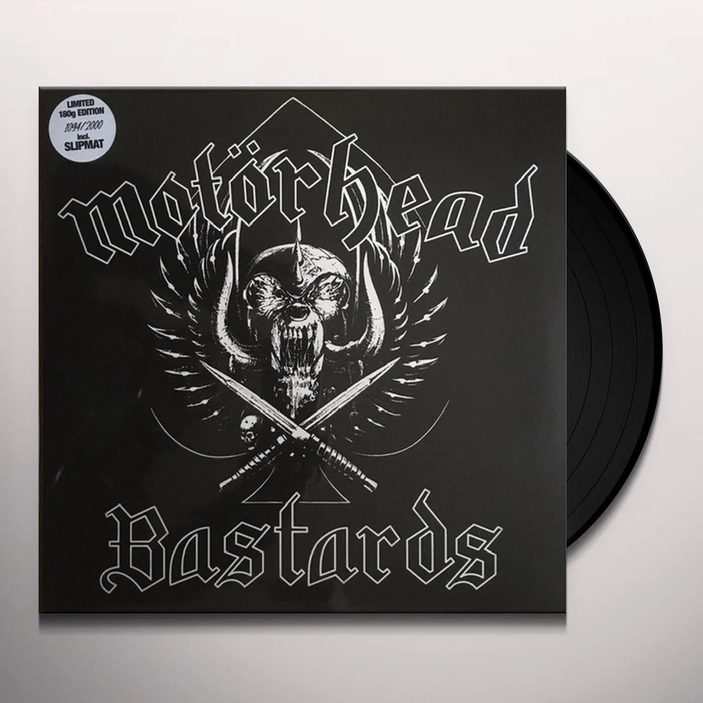 Motörhead BASTARDS (180 G + SLIPMAT) Vinyl Record - Limited Edition