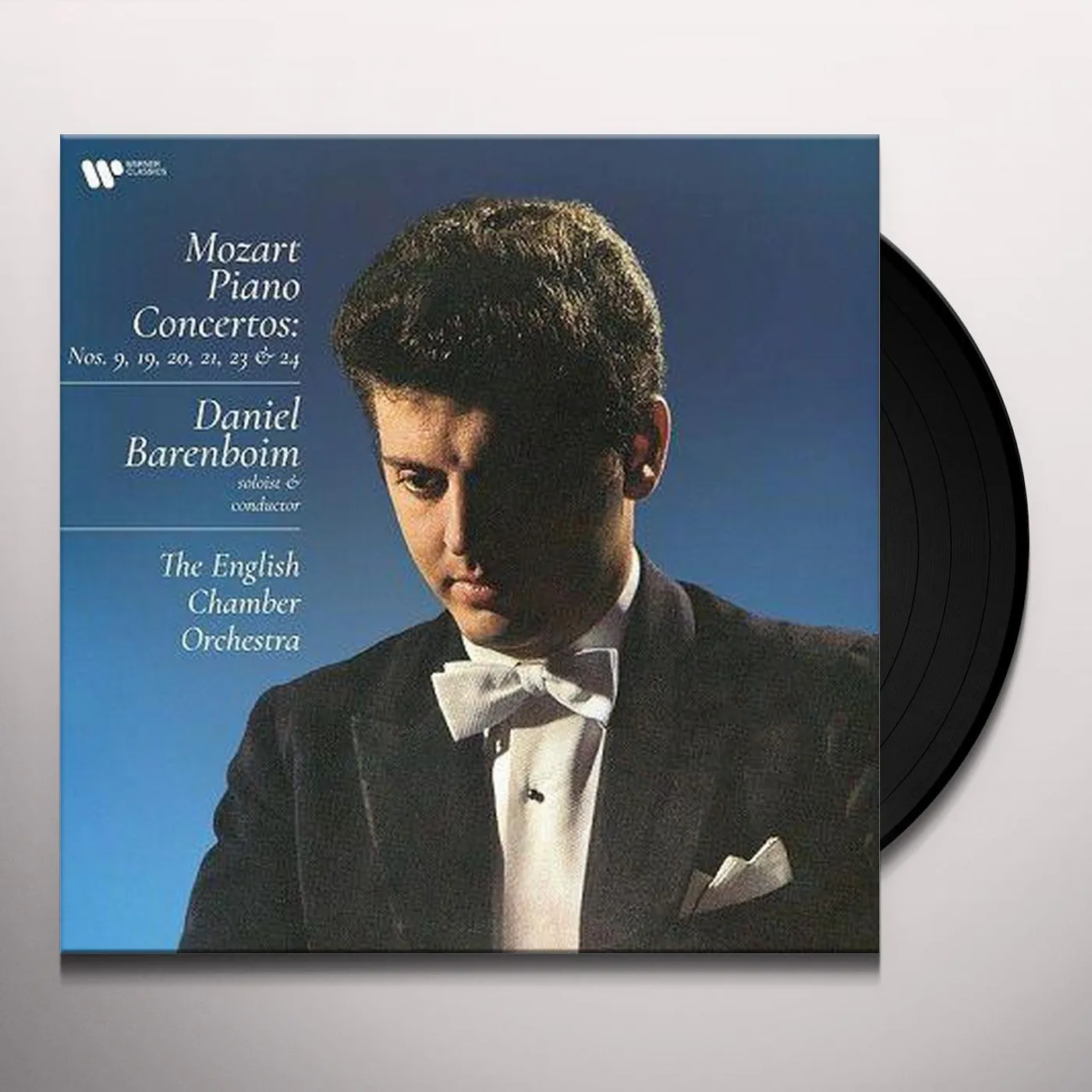 Daniel Barenboim / English Chamber Orchestra MOZART: PIANO CONCERTOS NOS. 9 19 20 21 23 & 24 Vinyl Record