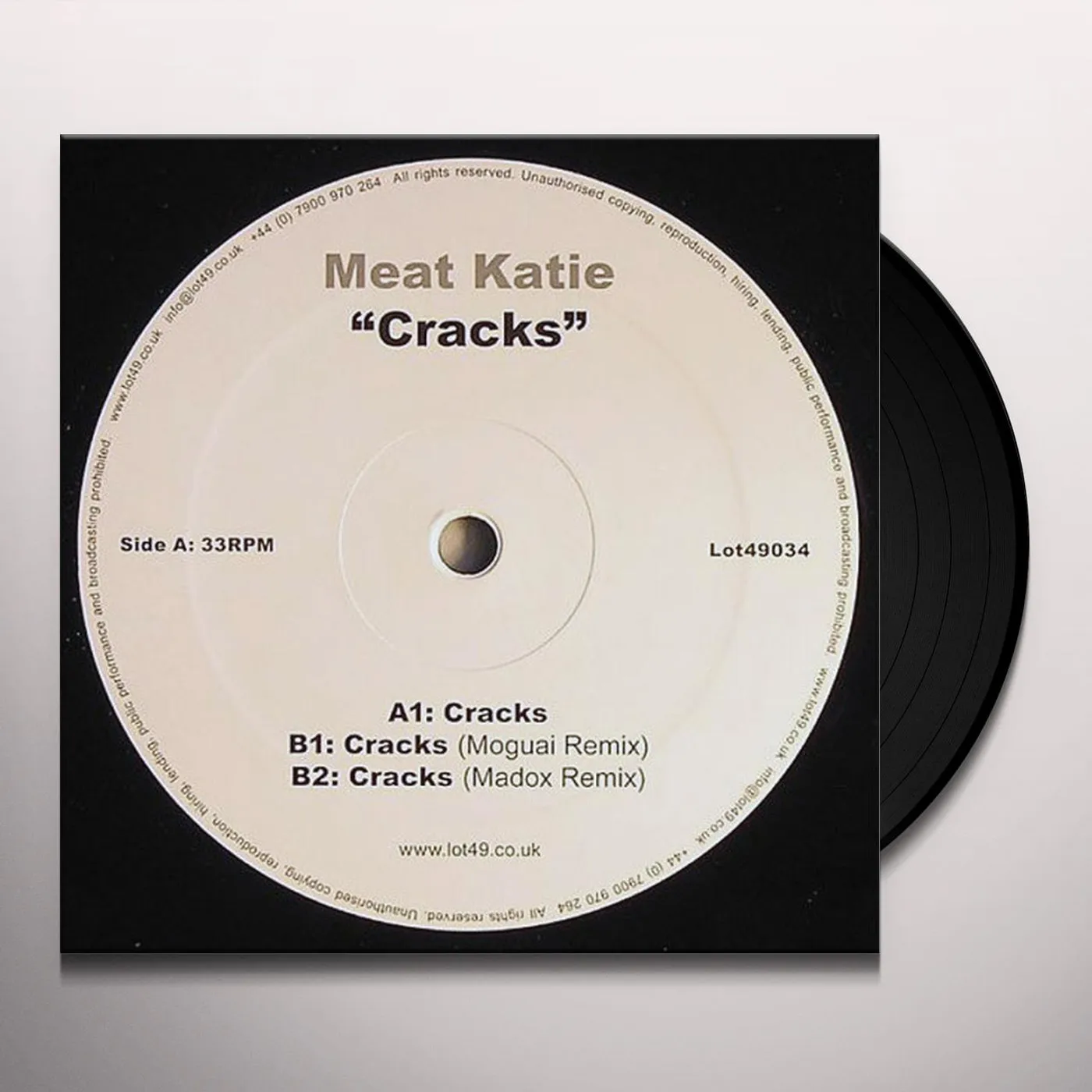 Meat Katie CRACKS Vinyl Record