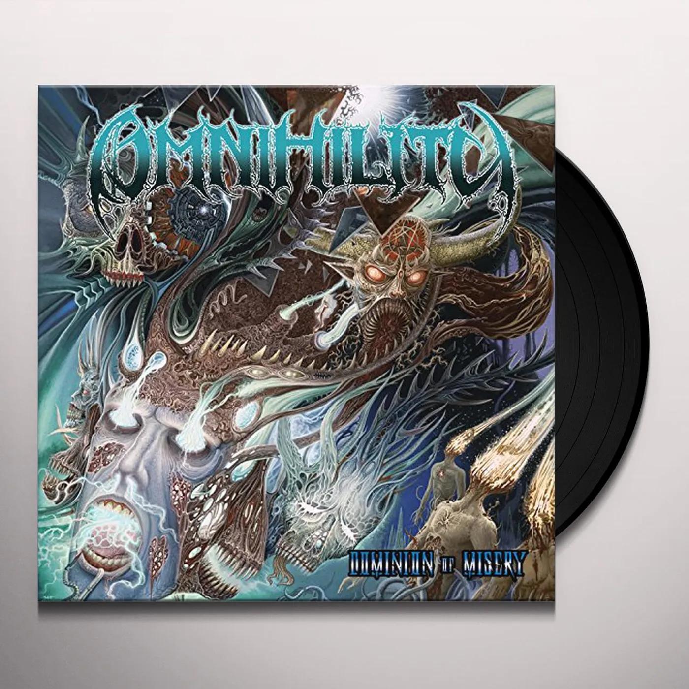Omnihility Dominion of Misery Vinyl Record