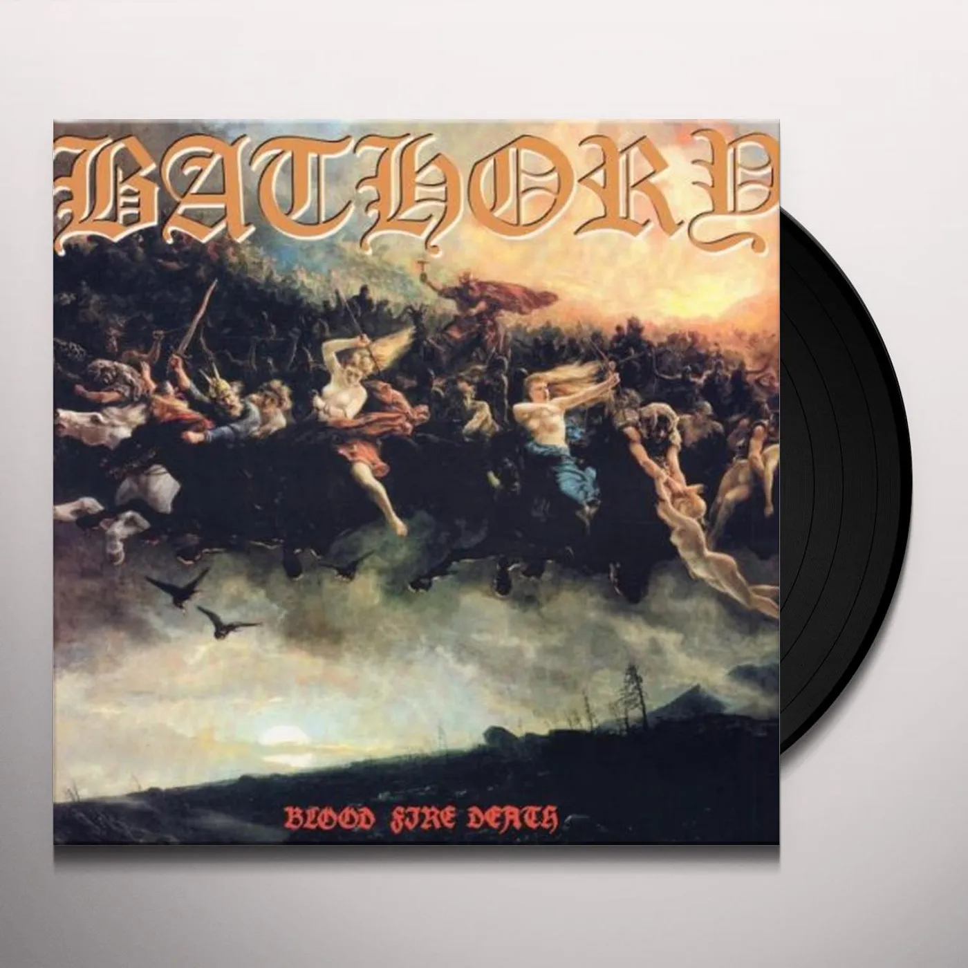 Bathory Blood Fire Death Vinyl Record