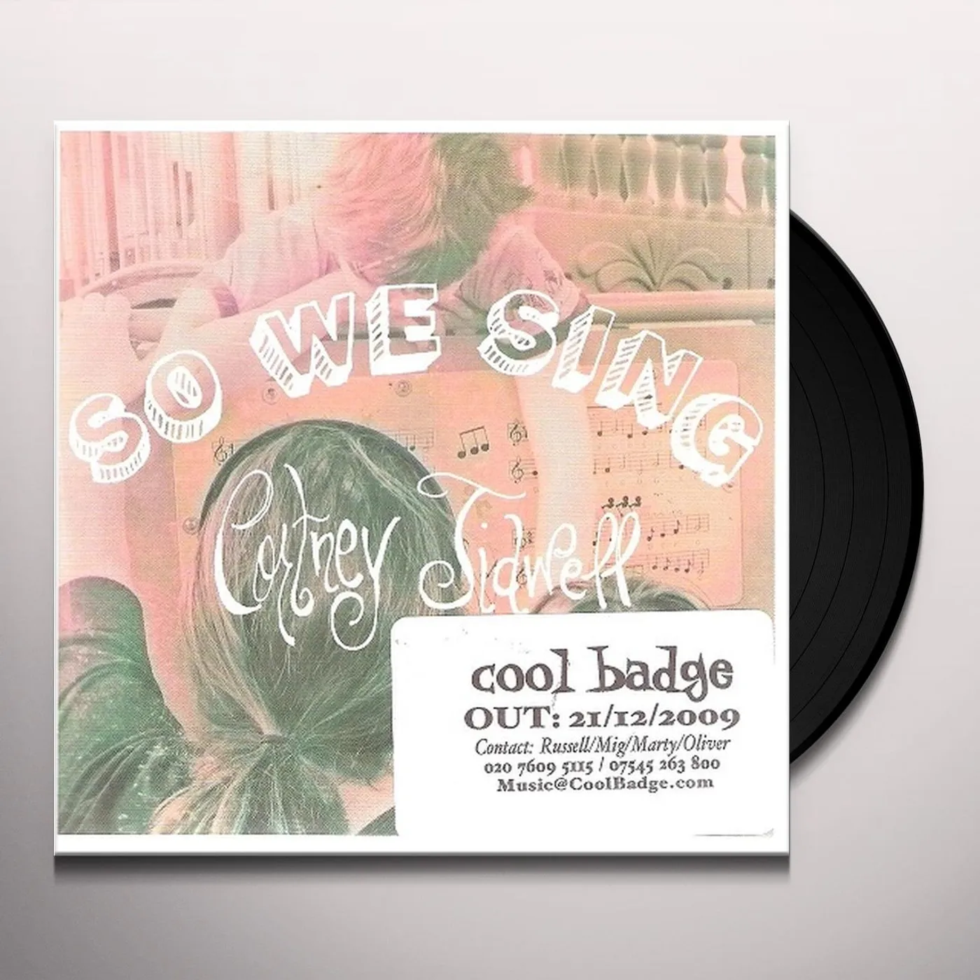 Cortney Tidwell So We Sing Vinyl Record