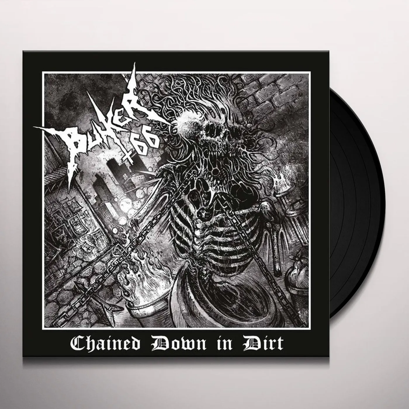 Bunker 66 CHAINED DOWN IN DIRT TRAN Vinyl Record