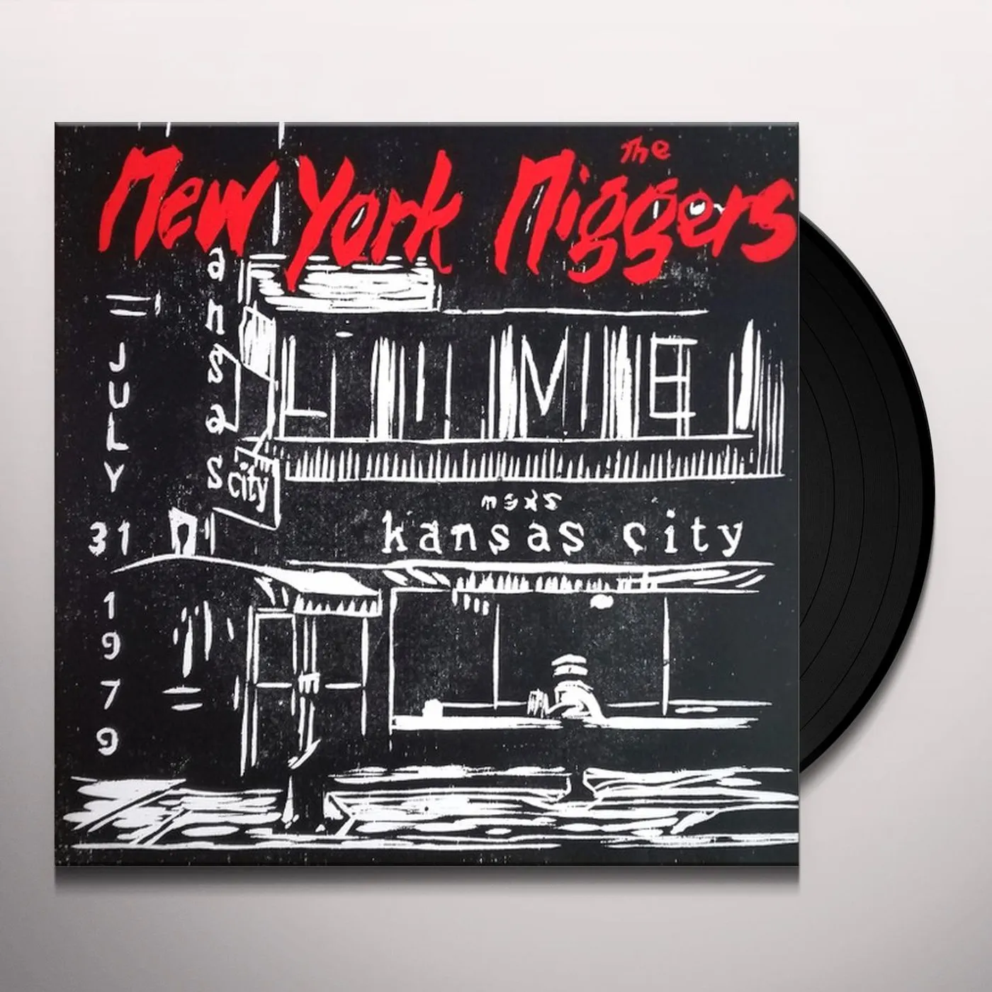 NEW YORK NIGGERS LIVE AT MAX'S JULY 31 1979 Vinyl Record