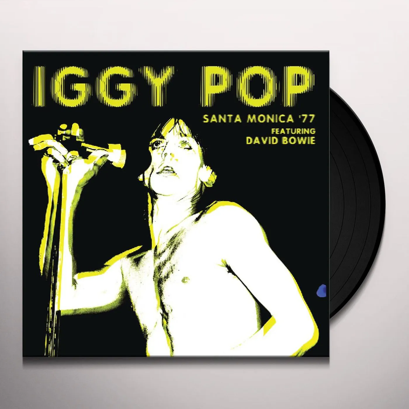 Iggy Pop SANTA MONICA 77 FEATURING DAVID BOWIE Vinyl Record