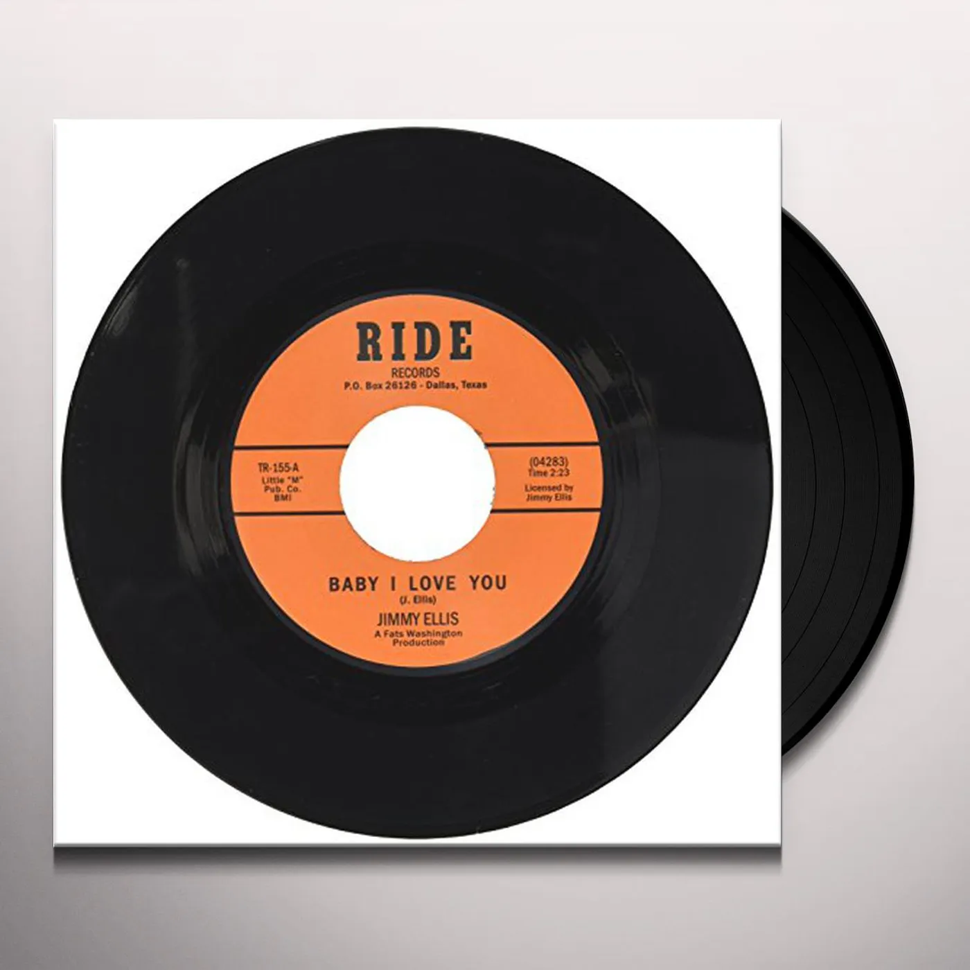 Jimmy "Preacher" Ellis Baby I Love You Vinyl Record