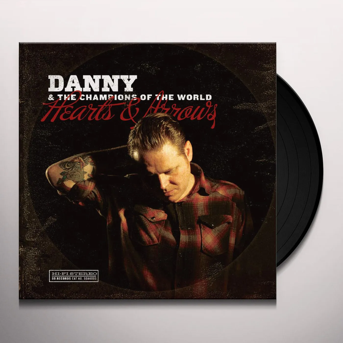 Danny & The Champions Of The World Hearts & Arrows Vinyl Record
