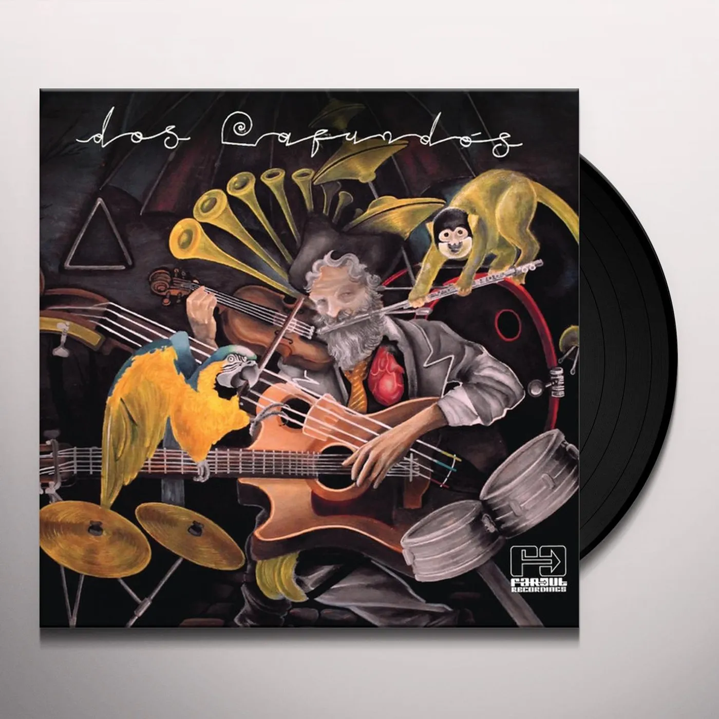 Dos Cafundós CAPITAO CORACAO Vinyl Record