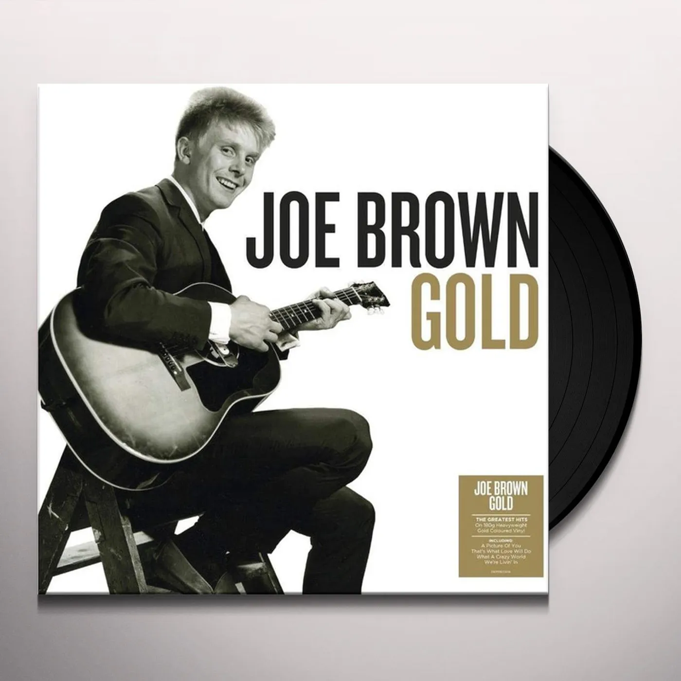 Joe Brown & The Bruvvers GOLD Vinyl Record