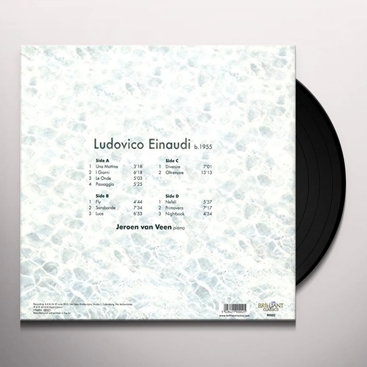 Jeroen van Veen EINAUDI: PIANO MUSIC (UK) (Vinyl)
