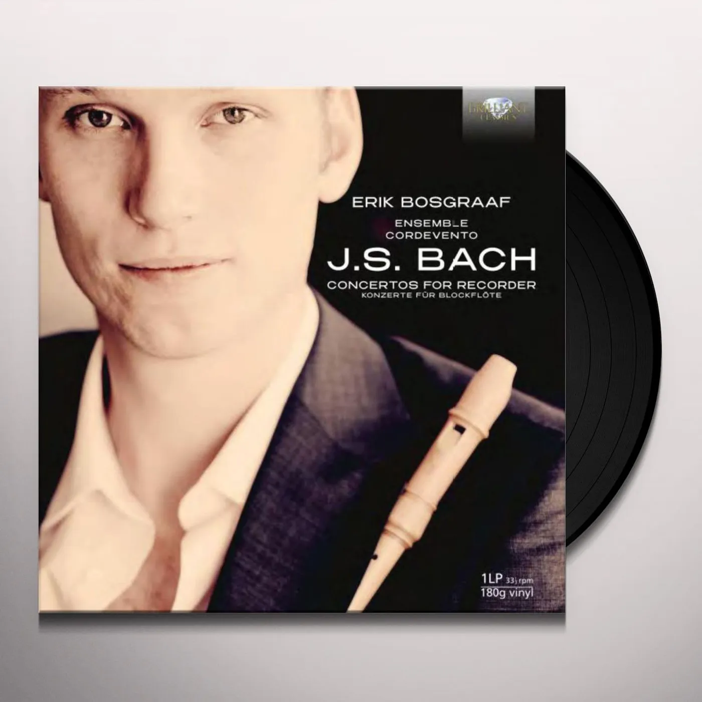 J.S. Bach / Bosgraaf / Cordevento Concertos For Recorder Vinyl Record