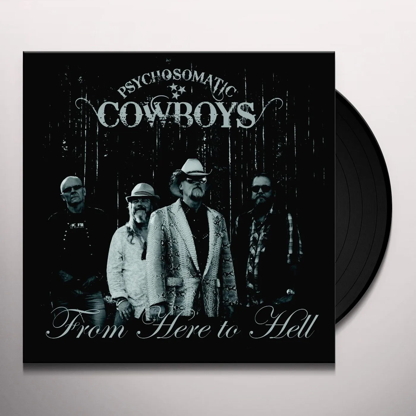 Psychosomatic Cowboys From Here to Hell Vinyl Record