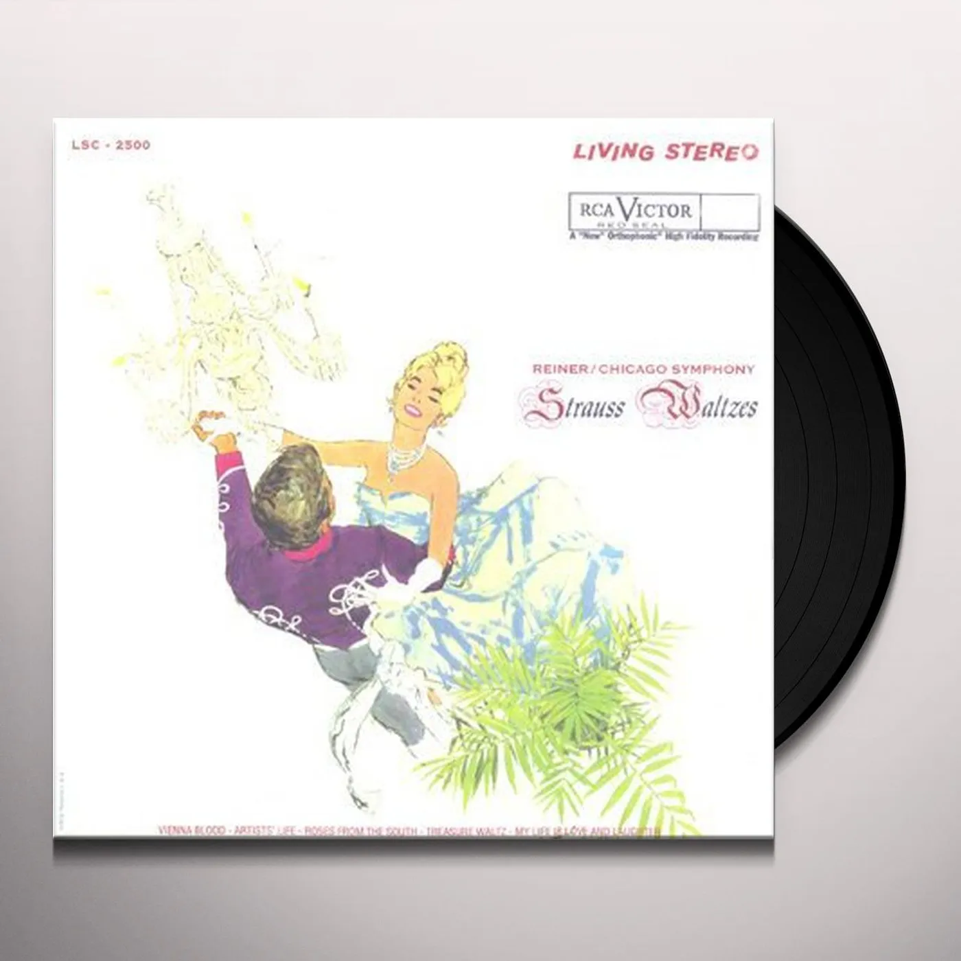 J. / Reiner Strauss STRAUSS: WALTZES Vinyl Record