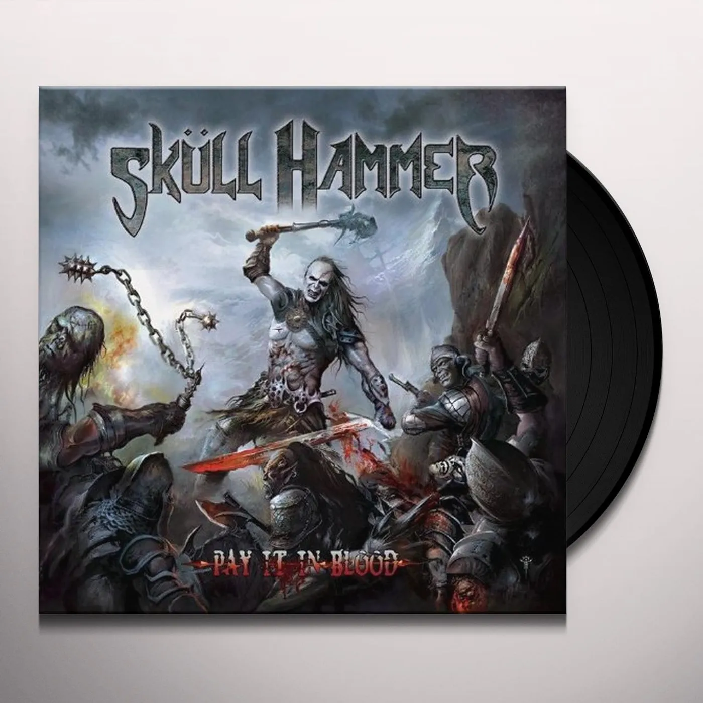Skull Hammer Pay It In Blood Vinyl Record
