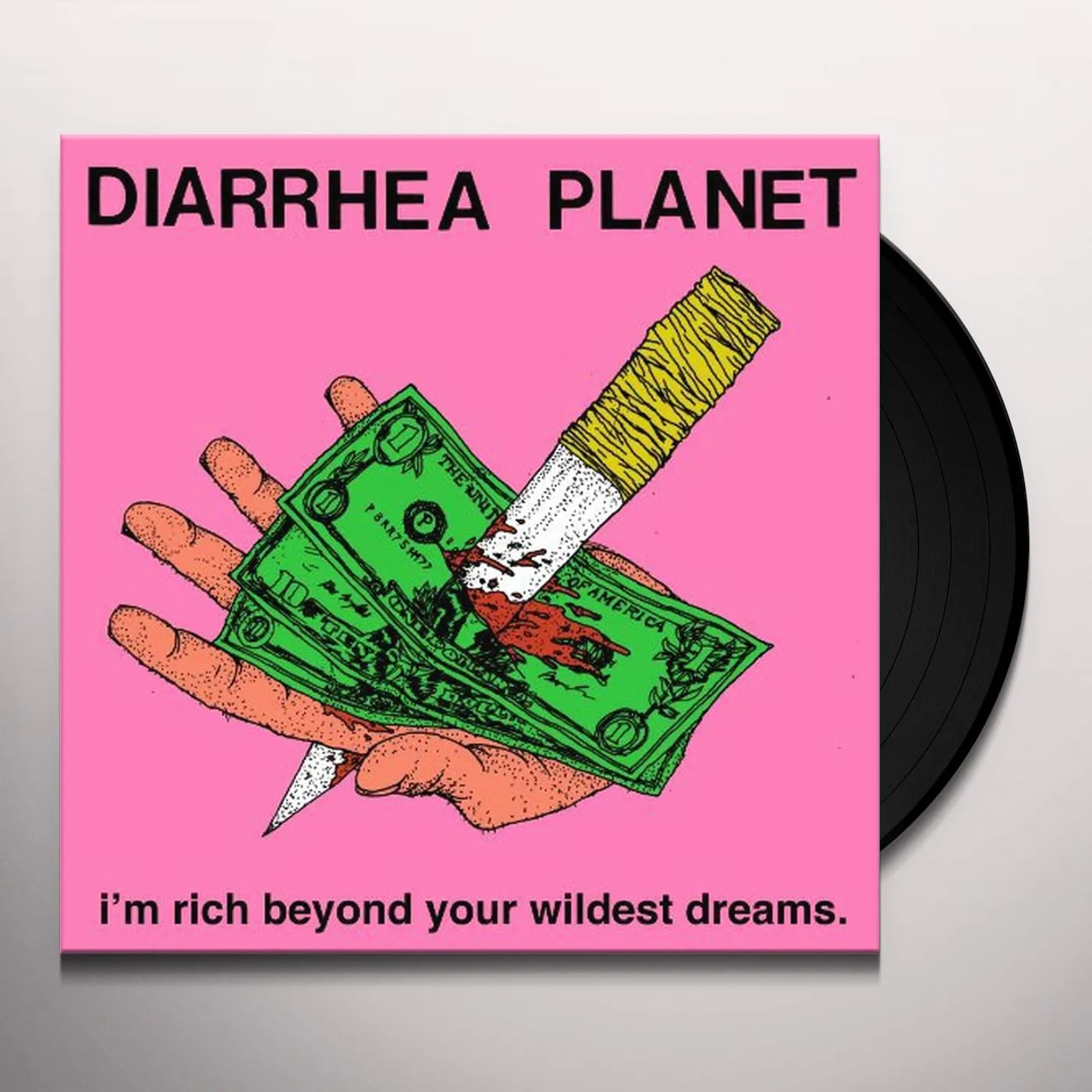 Diarrhea Planet I'm Rich Beyond Your Wildest Dreams Vinyl Record