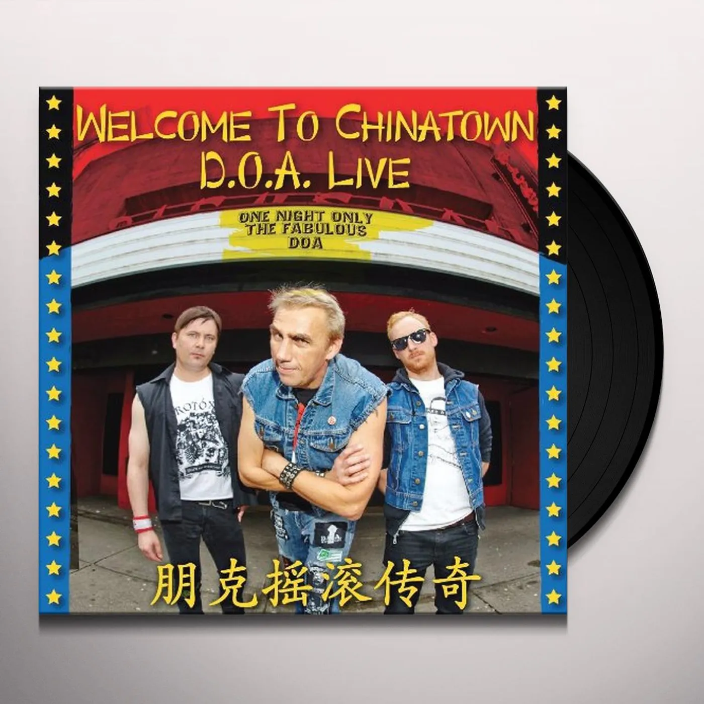 WELCOME TO CHINATOWN: D.O.A. LIVE Vinyl Record