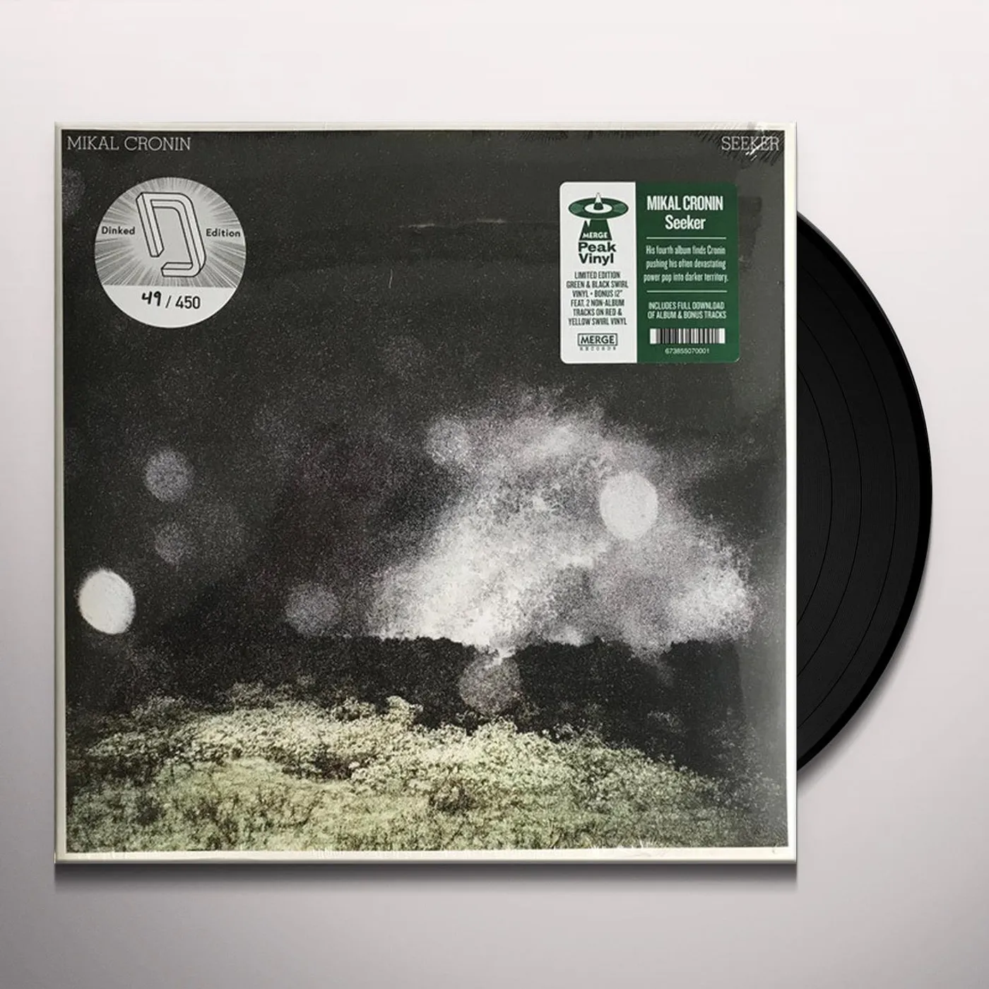 Mikal Cronin SEEKER (GREEN SWIRL VINYL/RED & YELLOW 12INCH/DL CODE) (I) Vinyl Record