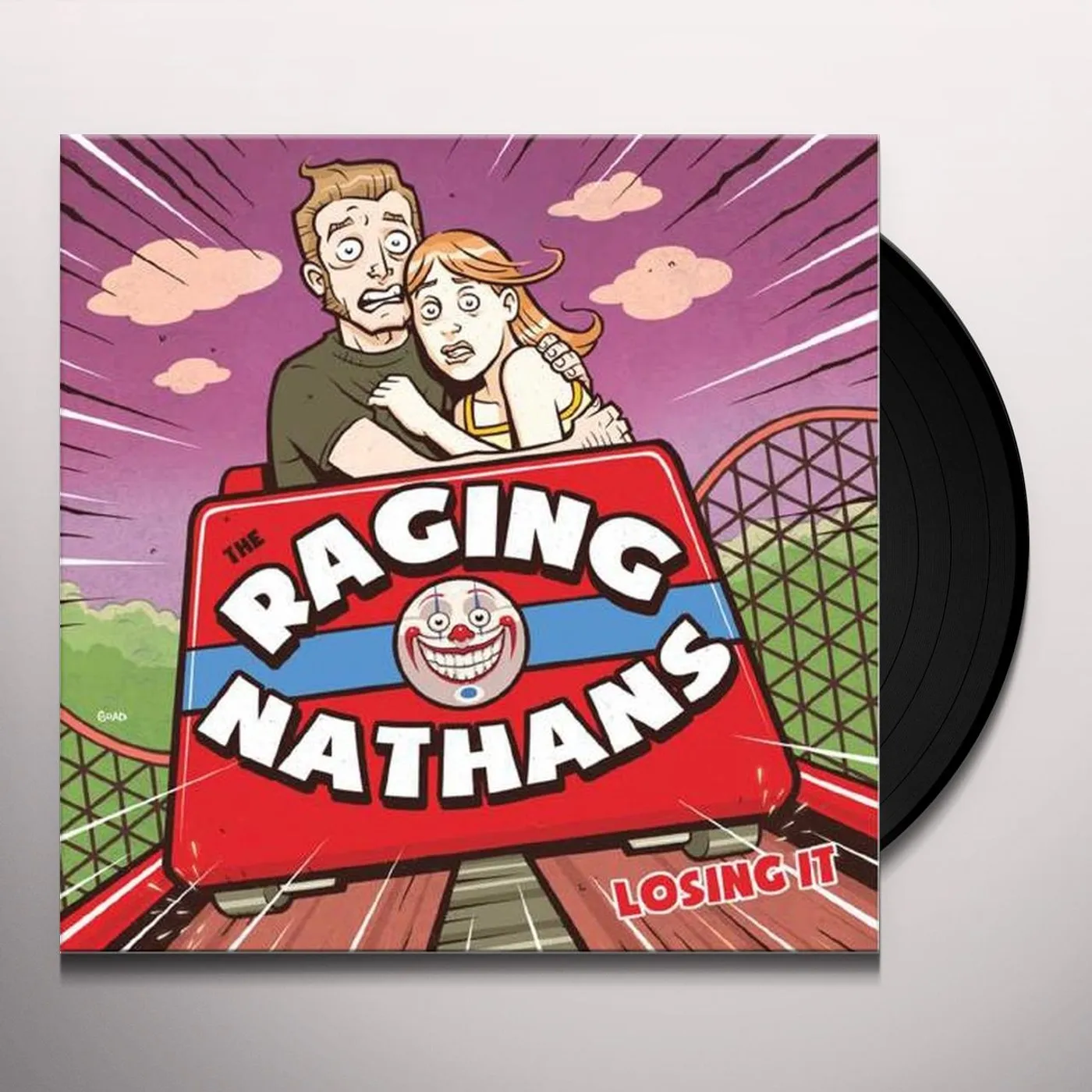 The Raging Nathans LOSING IT Vinyl Record