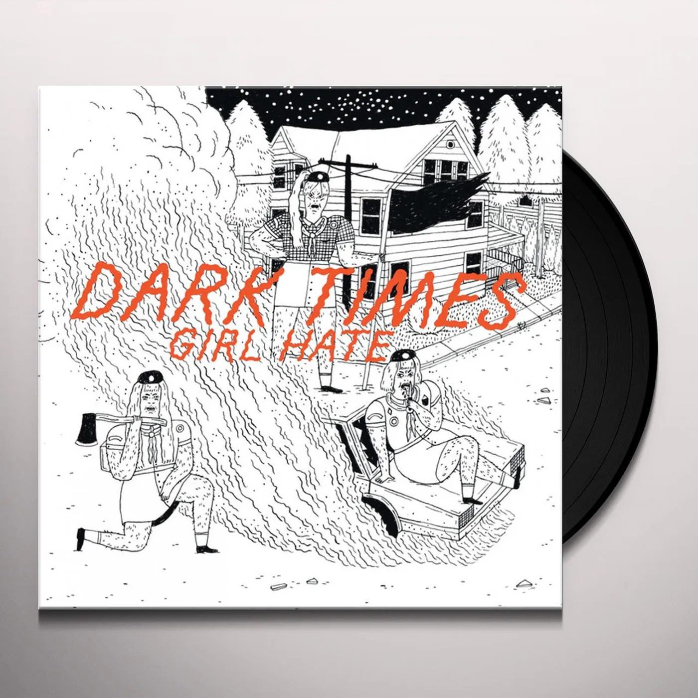 Dark Times GIRL HATE Vinyl Record