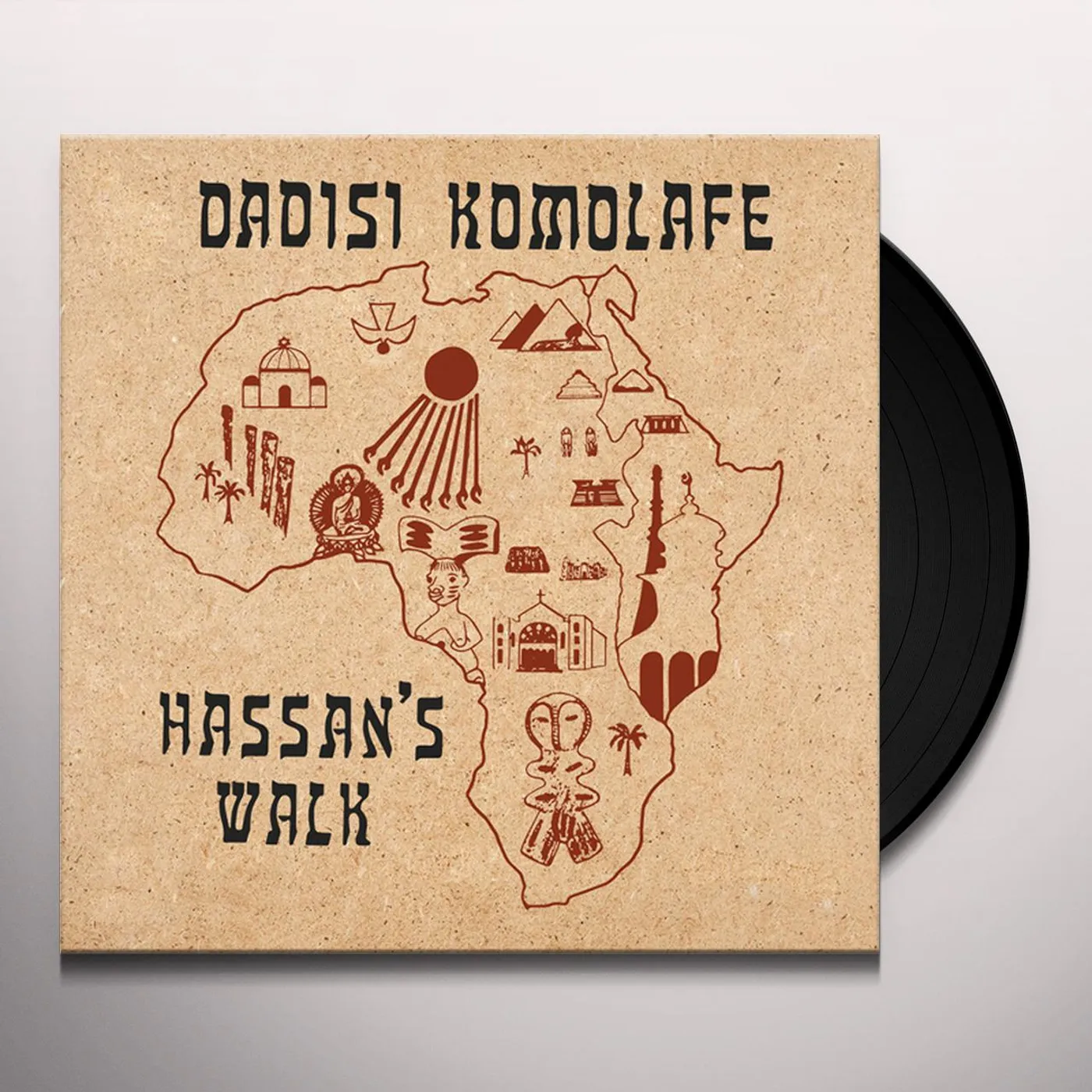 Dadisi Komolafe HASSAN'S WALK Vinyl Record