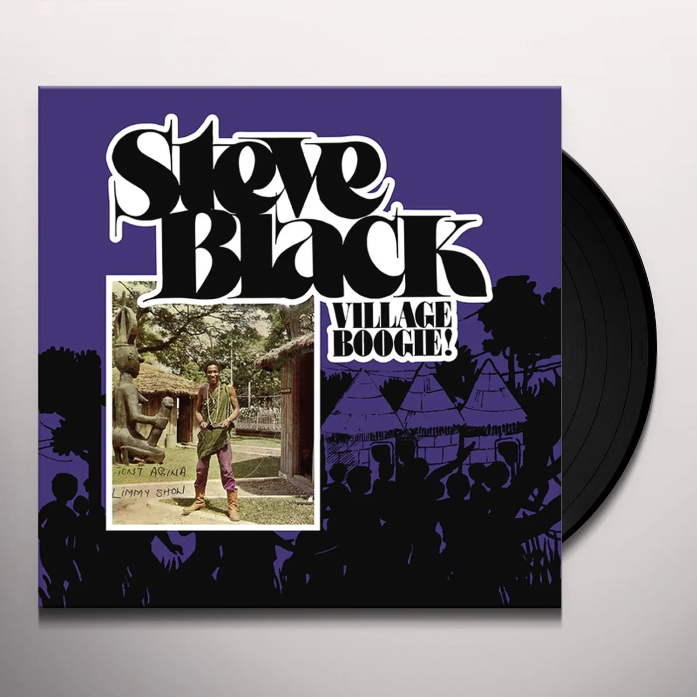 Black Steve Village Boogie Vinyl Record