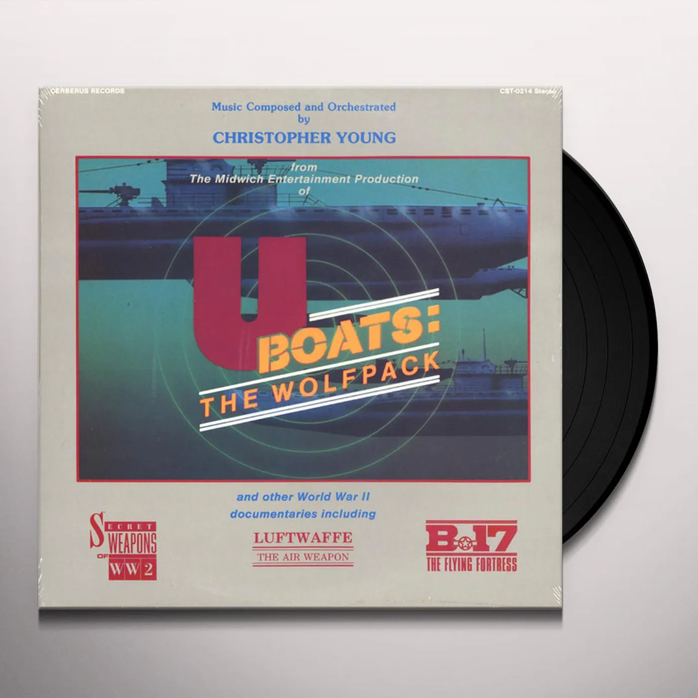 Christopher Young U-BOATS: WOLFPACK AND OTHER DOCUMENTARIES Vinyl Record