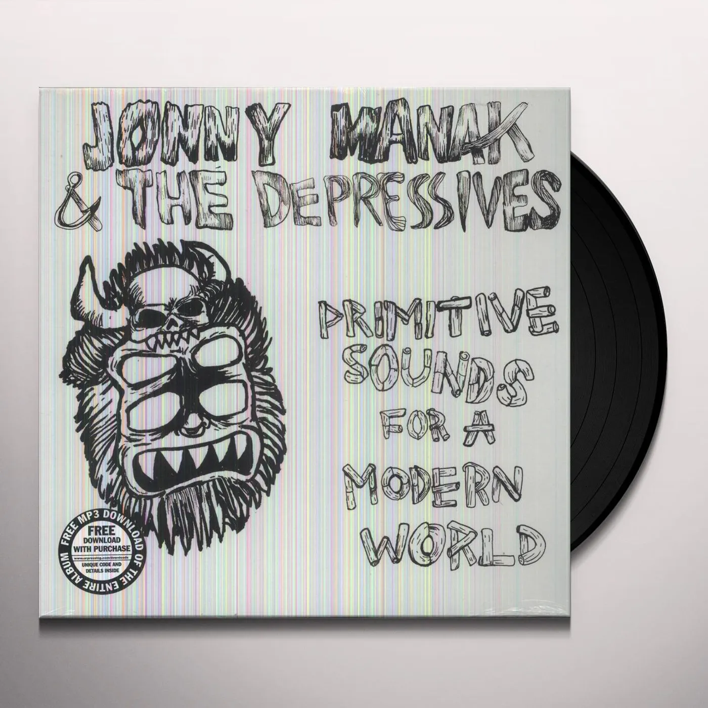 Jonny Manak and the Depressives Primitive Sounds for a Modern World Vinyl Record