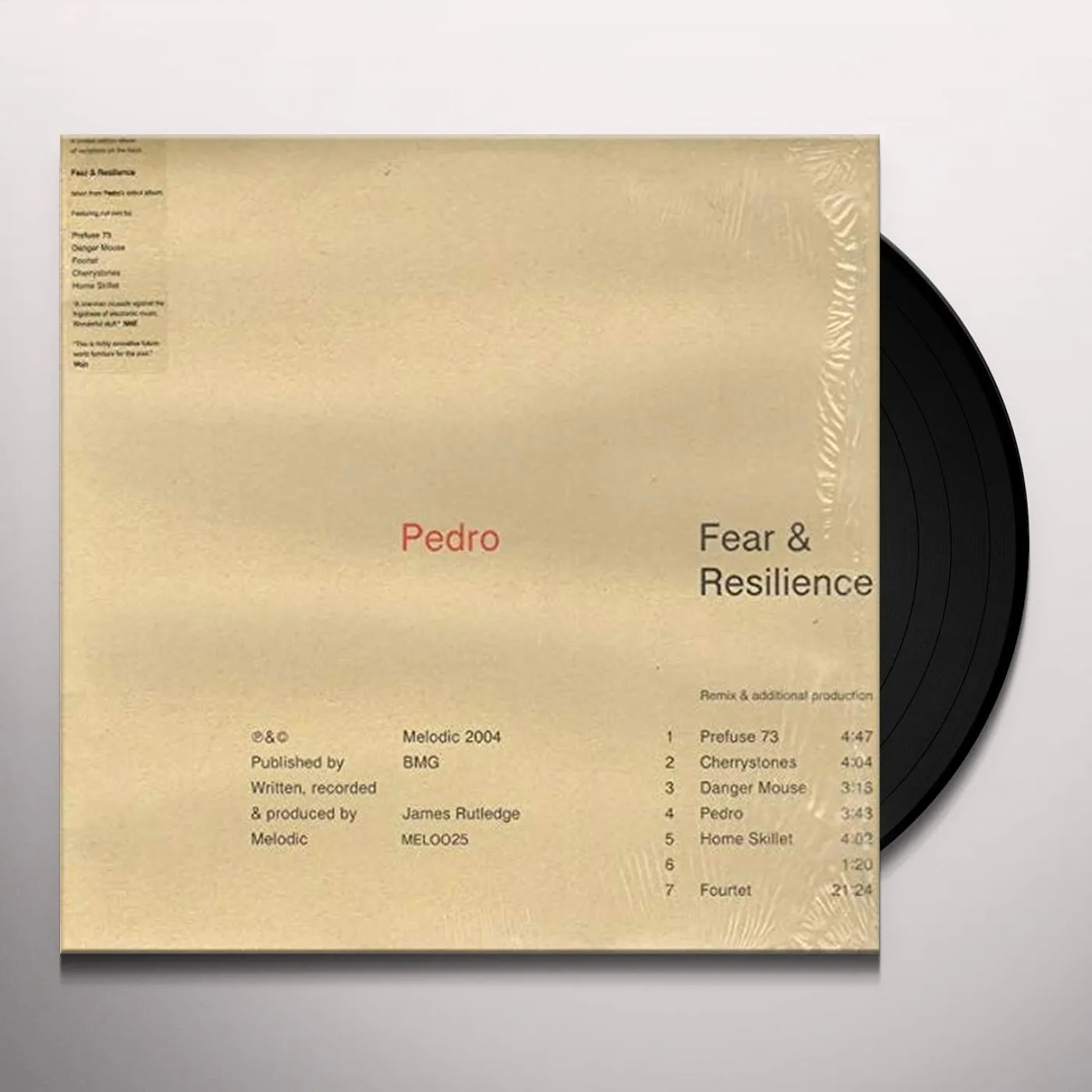 Pedro Fear & Resilience Vinyl Record