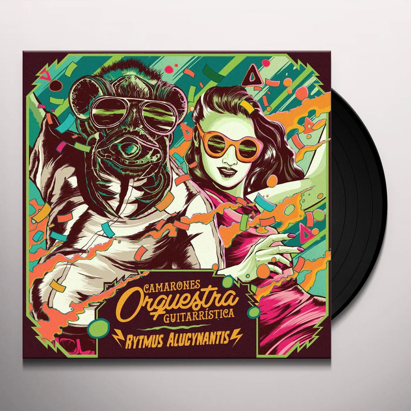 Camarones Orquestra Guitarrística Rytmus Alucynantis Vinyl Record