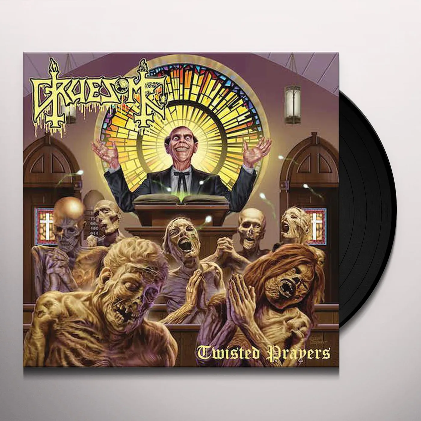 Gruesome Twisted Prayers Vinyl Record