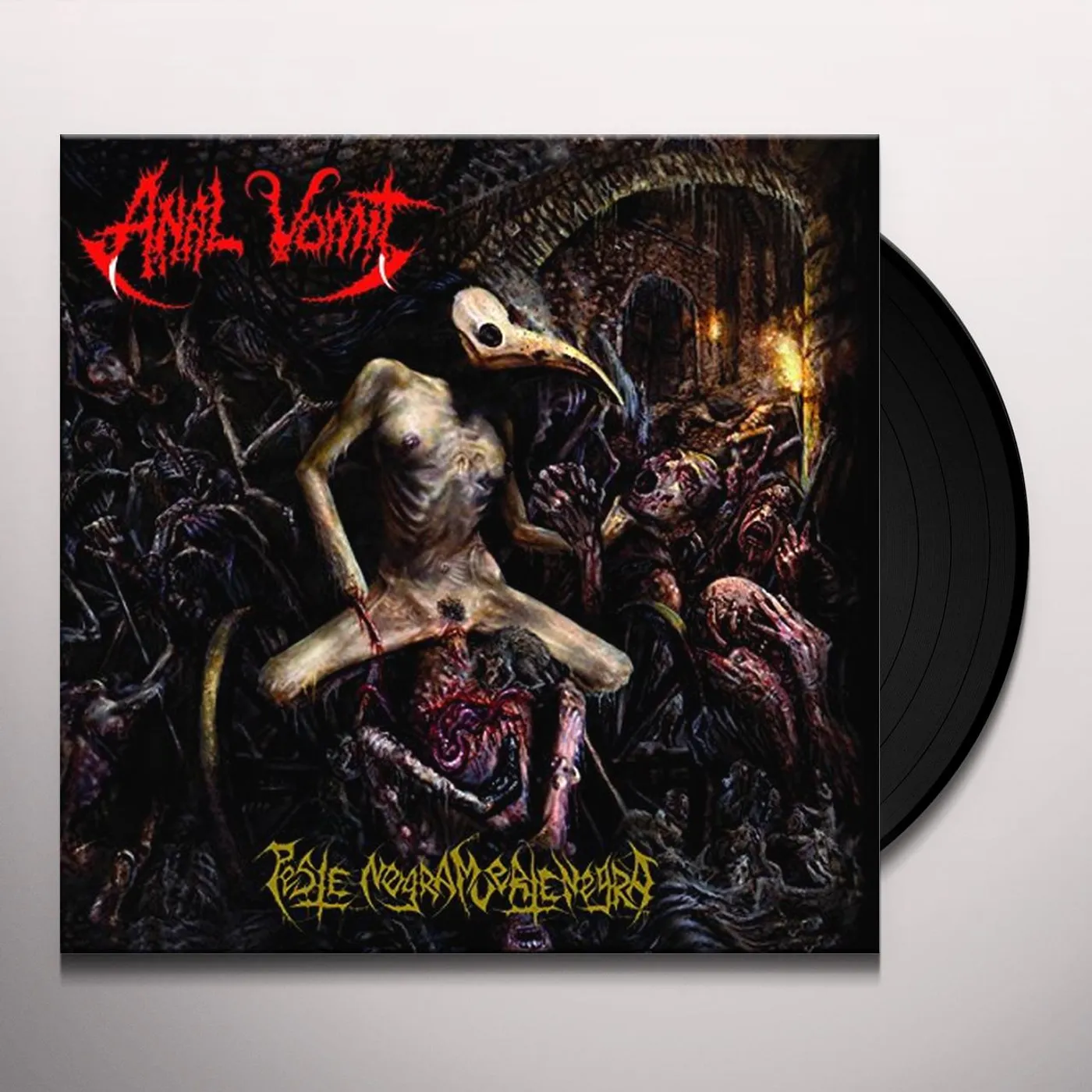 Anal Vomit Peste Negra Muerte Negra Vinyl Record