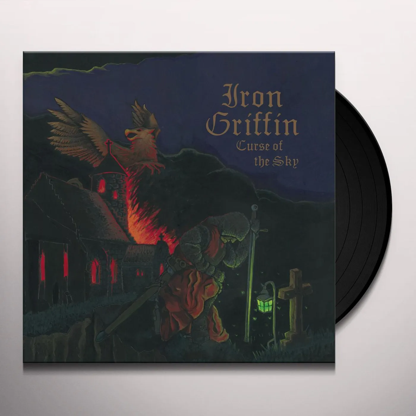 Iron Griffin Curse of the Sky Vinyl Record