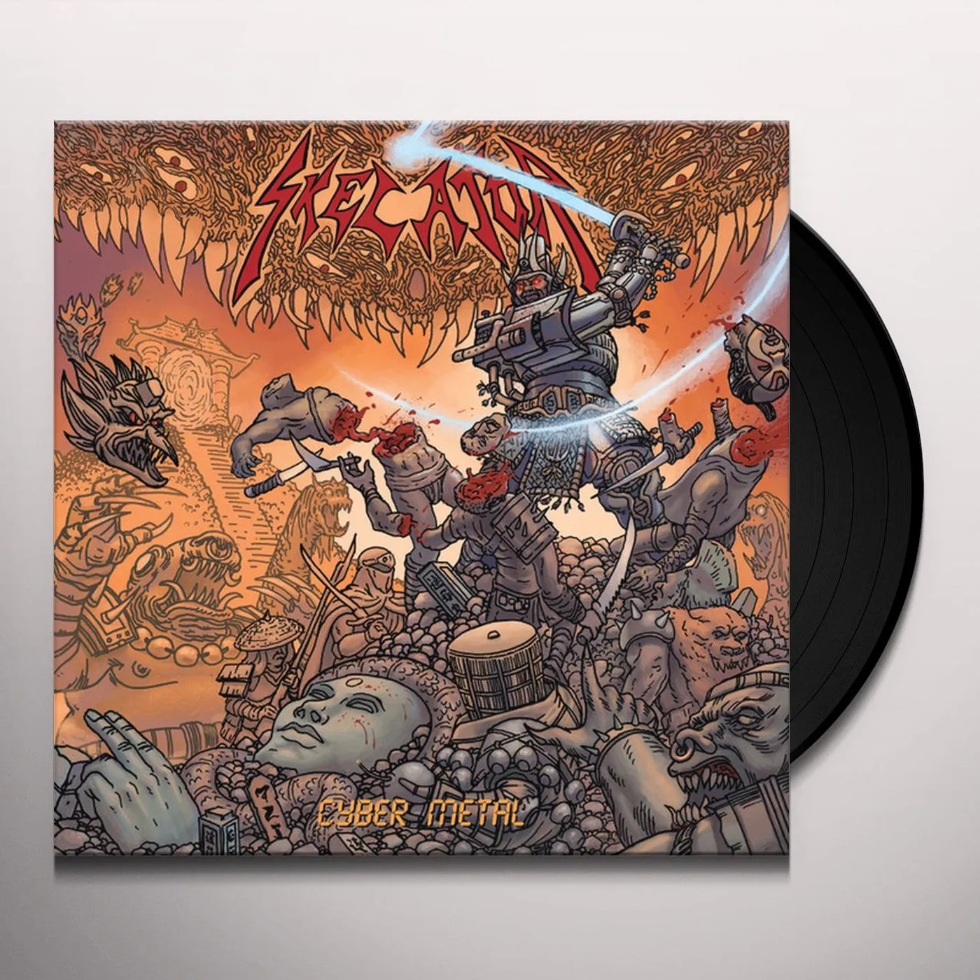 Skelator Cyber Metal Vinyl Record