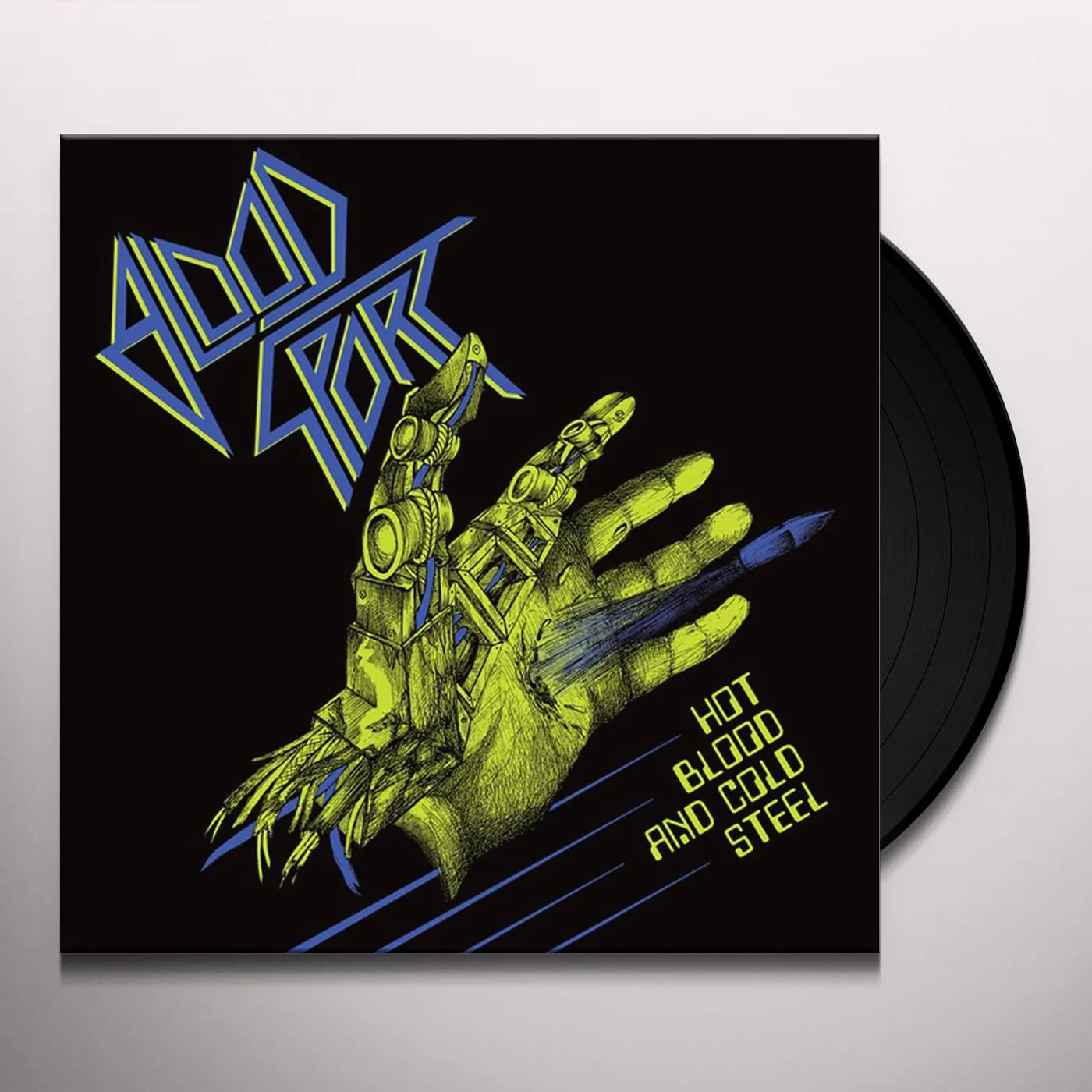 Blood Sport HOT BLOOD AND COLD STEEL Vinyl Record