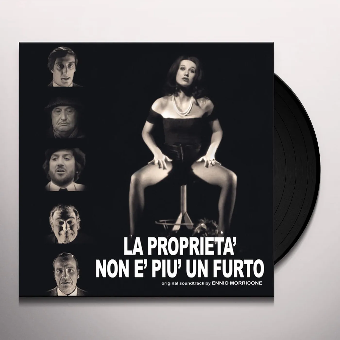 Ennio Morricone LA PROPRIETA NON E PIU UN FURTO - Original Soundtrack Vinyl Record