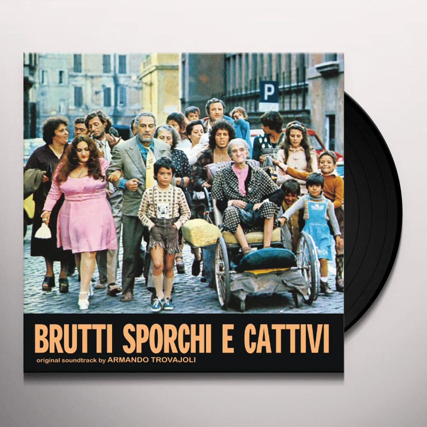 Armando Trovajoli BRUTTI SPORCHI E CATTIVI - Original Soundtrack Vinyl Record