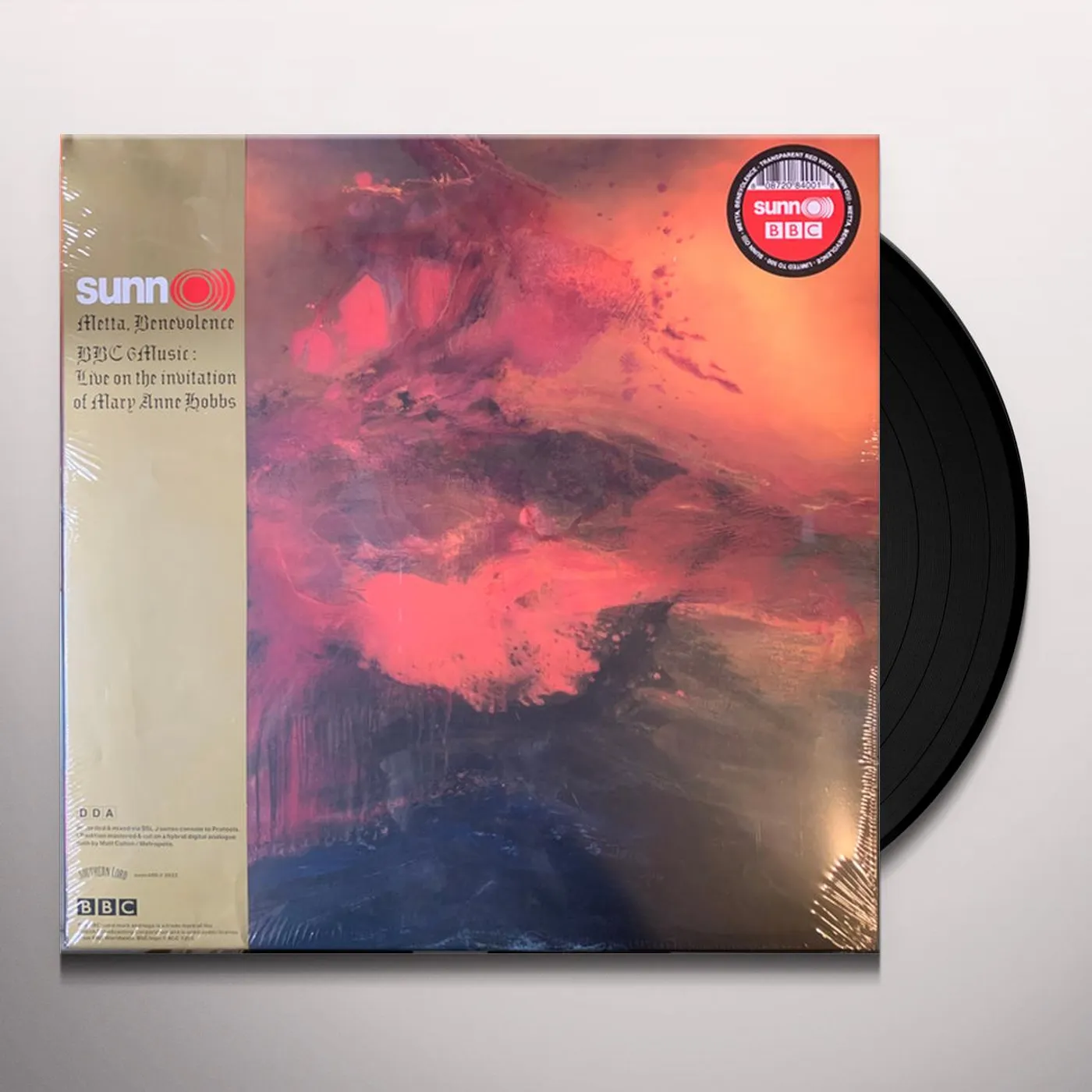 Sunn 0))) METTA BENEVOLENCE Vinyl Record