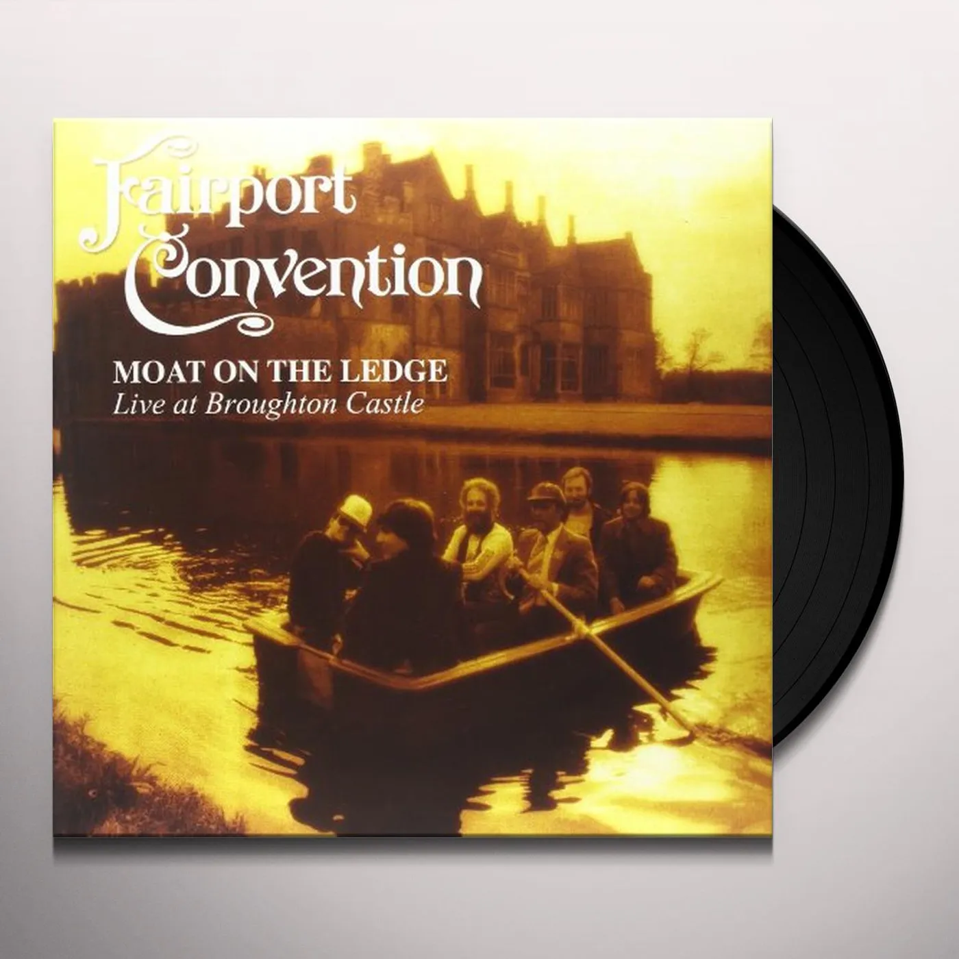 Fairport Convention MOAT ON THE LEDGE-LIVE AT BROUGHTON CASTLE Vinyl Record - UK Release