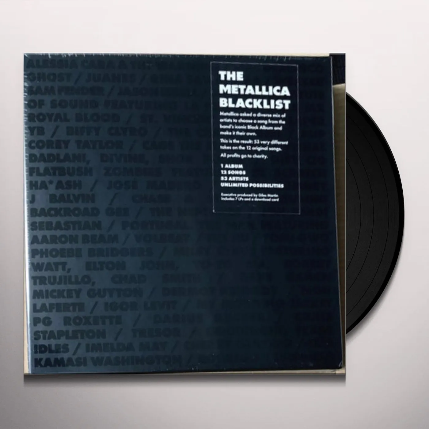 Metallica & Various Artists METALLICA BLACKLIST (7LP/LIMITED EDITION) Vinyl Record