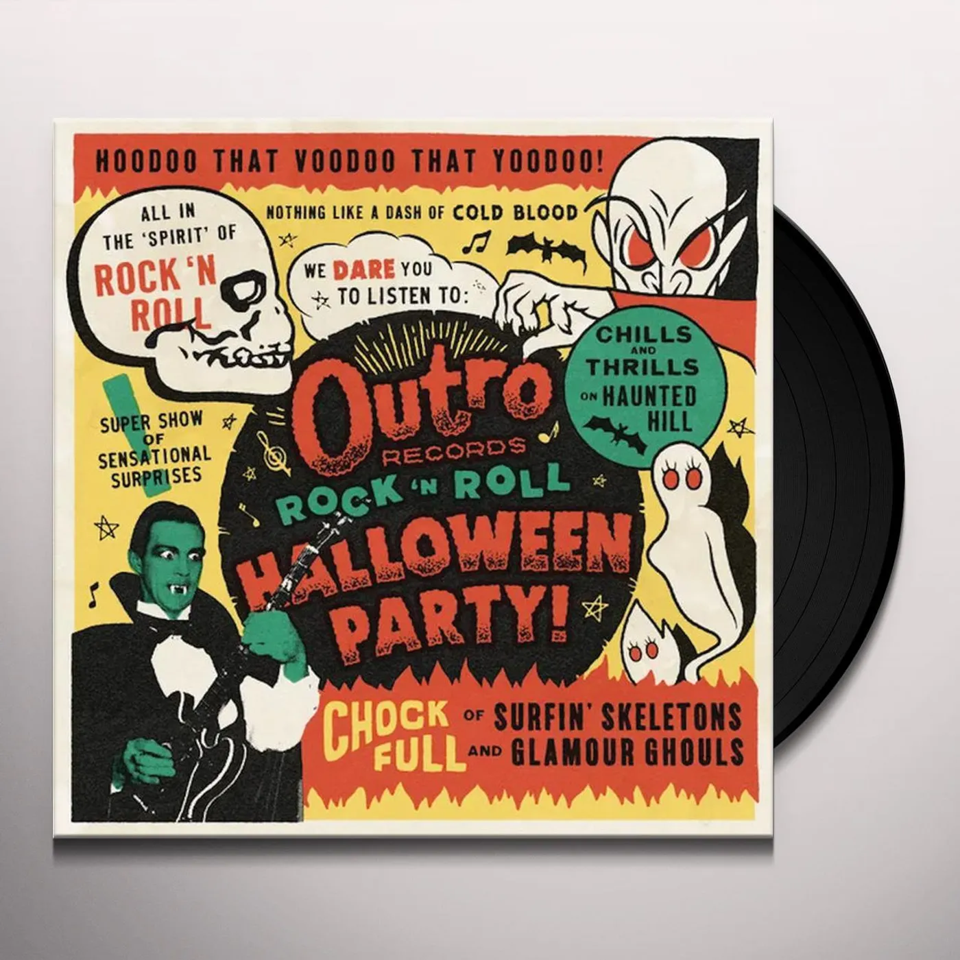 ROCK 'N ROLL HALLOWEEN PARTY / VARIOUS Vinyl Record